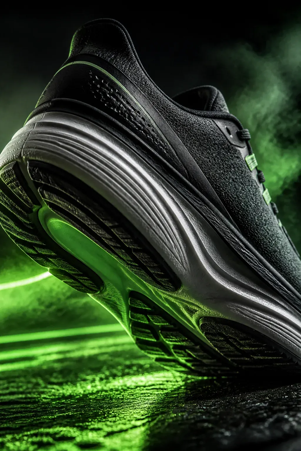 Close-up of performance footwear built for speed and grip